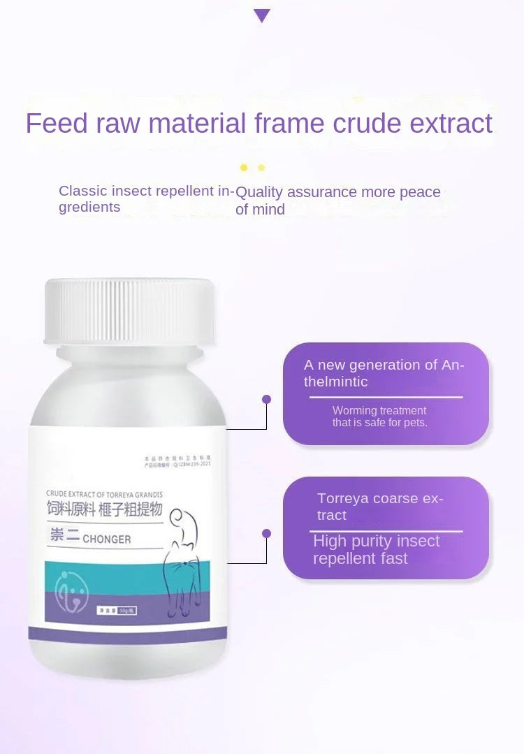 Pet deworming medicine for Cats and Dogs