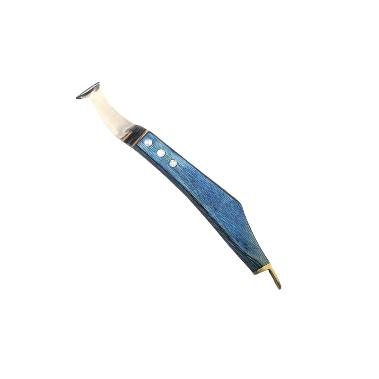 Horseshoe Knife Cattle And Sheep Horse Hoof Trimmer Stainless Steel Left And Right Hand Design Horseshoe Cutting With Wooden Handle