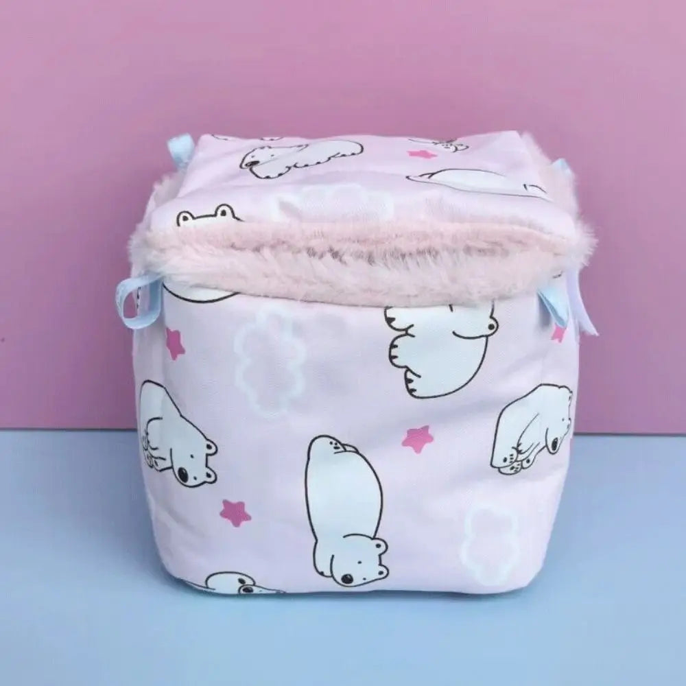 Waterproof Cloth Hamster Cotton Nest Soft Cotton Guinea Pigs House Comfortable Warm Hamster Sleeping Bag Spring