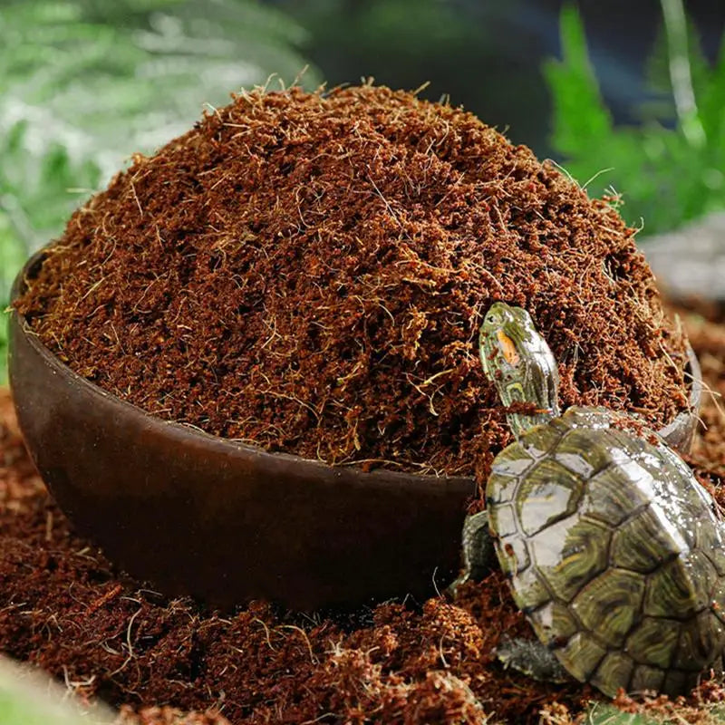 Coco Coir Brick Compressed Coco Fiber Substrate Snake Bedding Reptile Tank Accessories Landscaping Mulch For Geckos Tortoises