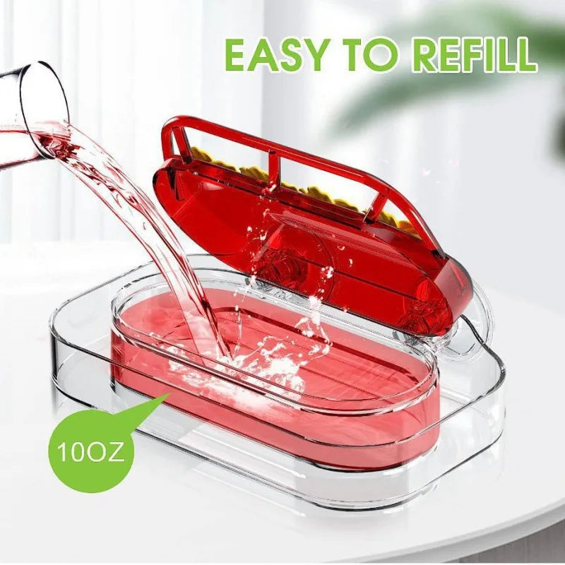 New Plastic Suction Cup Window Hummingbird Feeder - Transparent Bird Feeder with Easy Clean Design for Garden