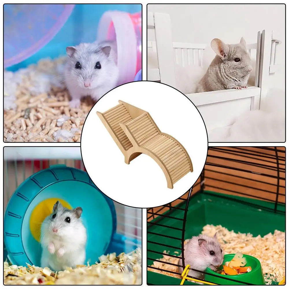 Hamster Tunnel Underground Burrow Hamster Tunnel Toy Wooden Small Animals Playpen For Gerbils And Hedgehogs