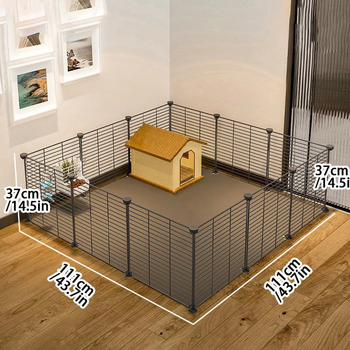 Guinea Pig, Rabbit Special Cage, Breeding Box, House Pet Fence, Extra Large Luxury Pet Supplies