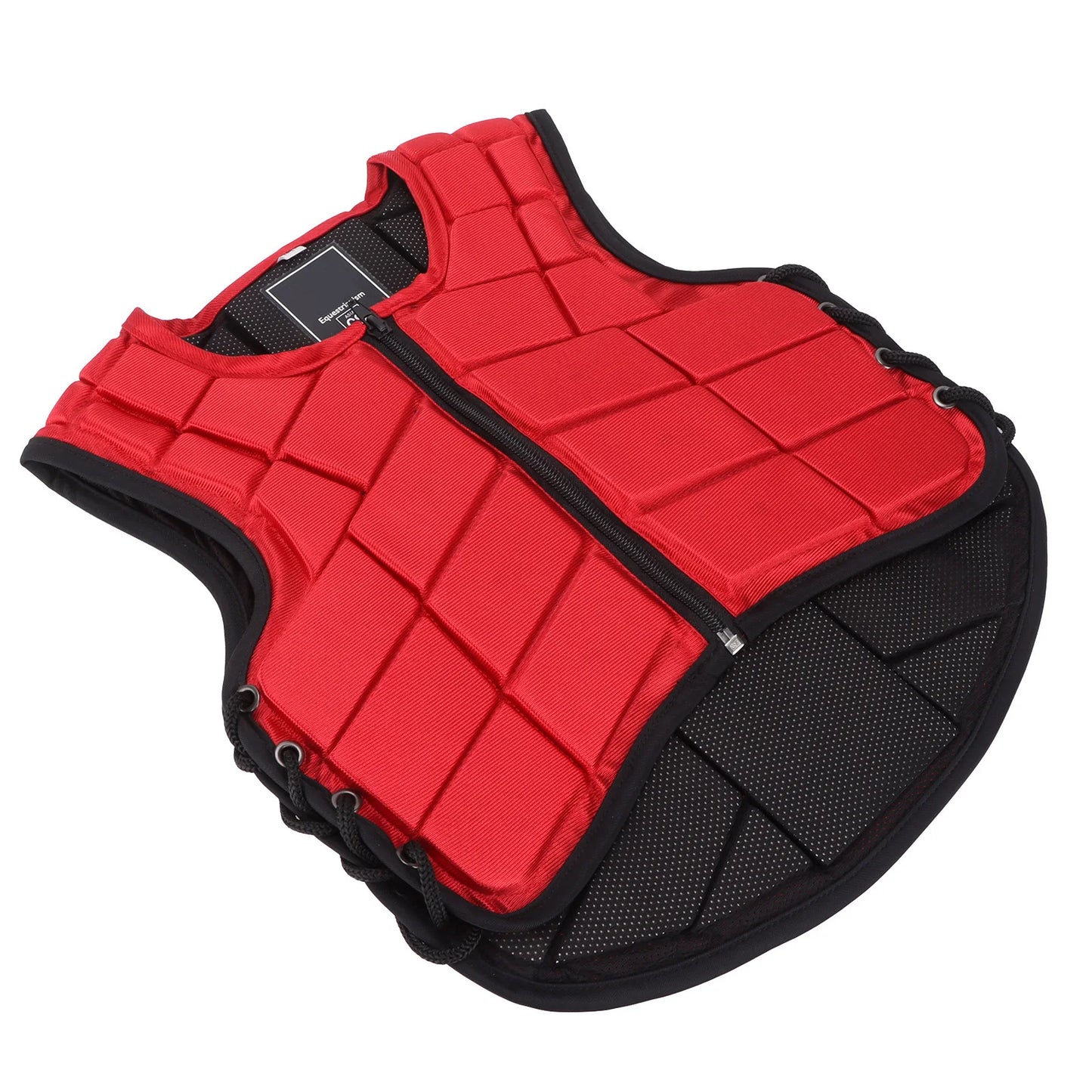 Horse Riding Body Protector for Kids Kids Equestrian Vest Foam Padded Safety Horse Riding Protective Gear Body Protector Red