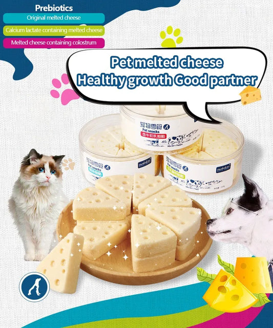 Pet Freeze-dried Food High Calcium Cheese Rich in Nutrients Cat or Dog Snacks Aid Digestion Snacks Calcium Supplements Dairy tablet