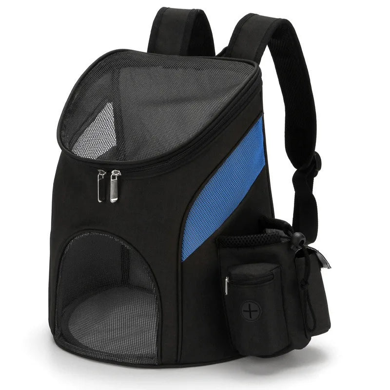 New Portable mesh Dog Bag Breathable Dog Backpack Foldable Large Capacity Cat Carrying Bag Portable Outdoor Travel Pet Carrier