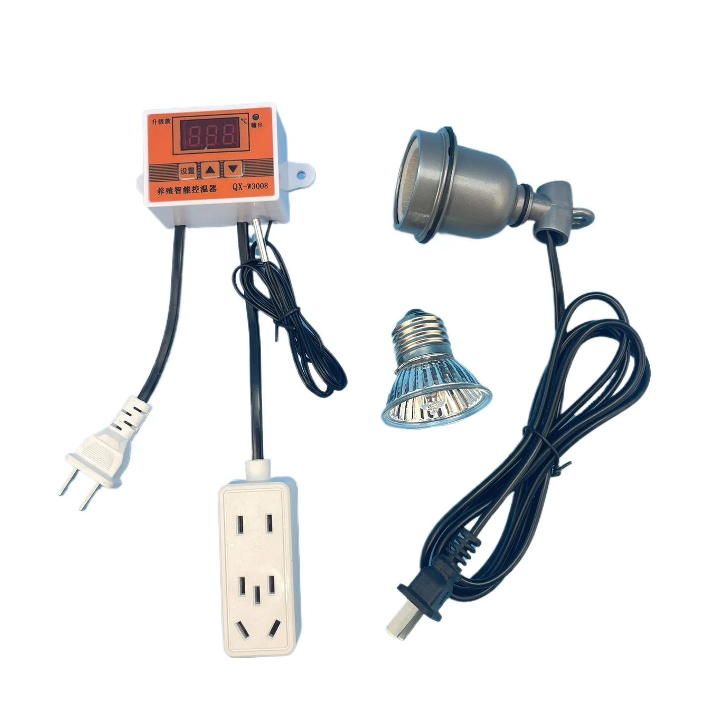 Intelligent Thermostat Heating Lamp Rutin Chicken Brooding Bird Warm Lamp Constant Temperature Breeding Special Heating Lamps