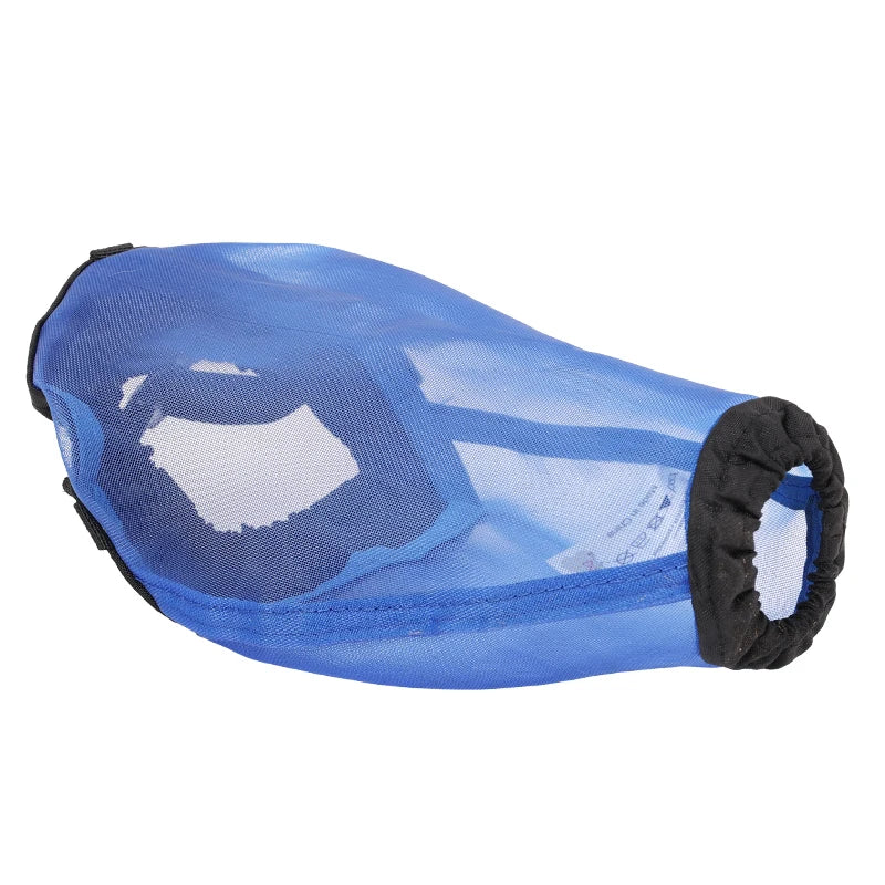 Anti-Mosquito Dog Muzzle Adjustable Breathable Bite-Resistant Pet Mask Outdoor Walking Training Comfortable Durable Safe Play