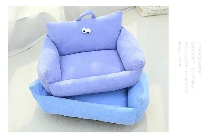 Puppy special sofa kennel winter warm pet Internet celebrity cat nest small dog sleeping mat cushion winter bed