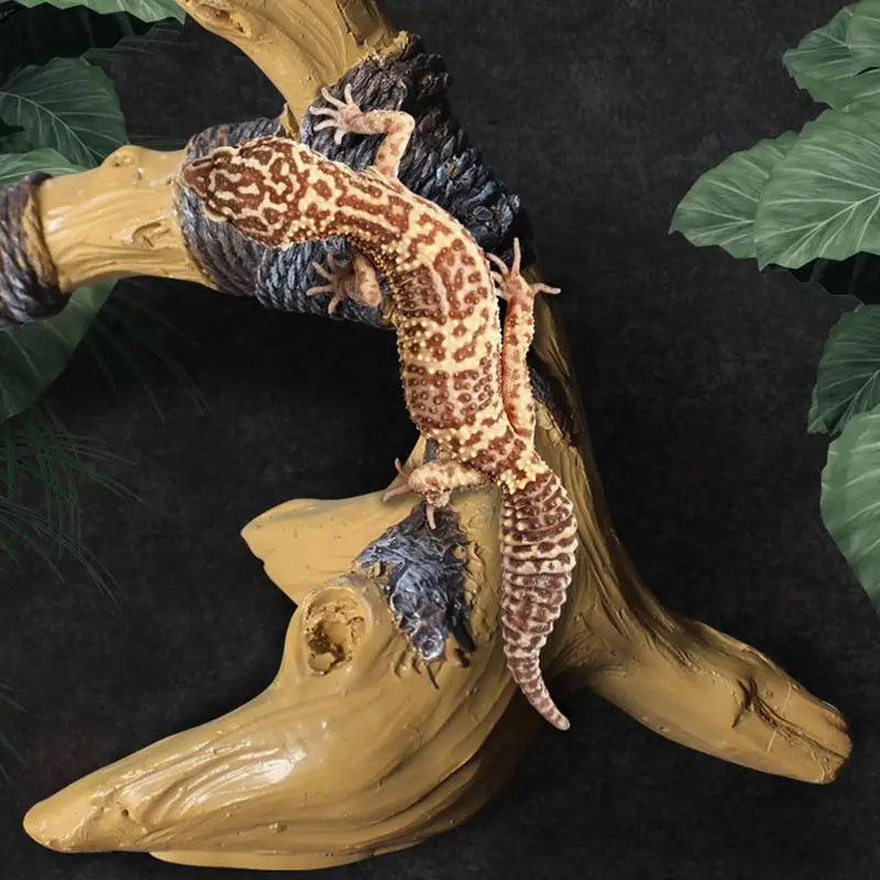 Snake Climbing Branch Resin Wood Reptile Climbing Decoration Branch Aquarium And Terrarium Decoration Climbing Rope Rack