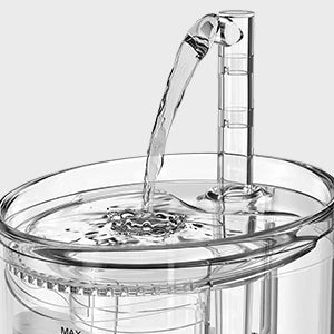 Cat Water Fountain WF050TP 1.5L Automatic Pet Drinking Fountain with Replacement Faucet Kit Electric