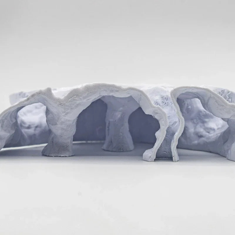 Fish Tank Underwater Palace Hiding Cave for Fish Shrimp Reptiles Shelter, Landscaping Ornaments 3D Printed Aquarium Decorations