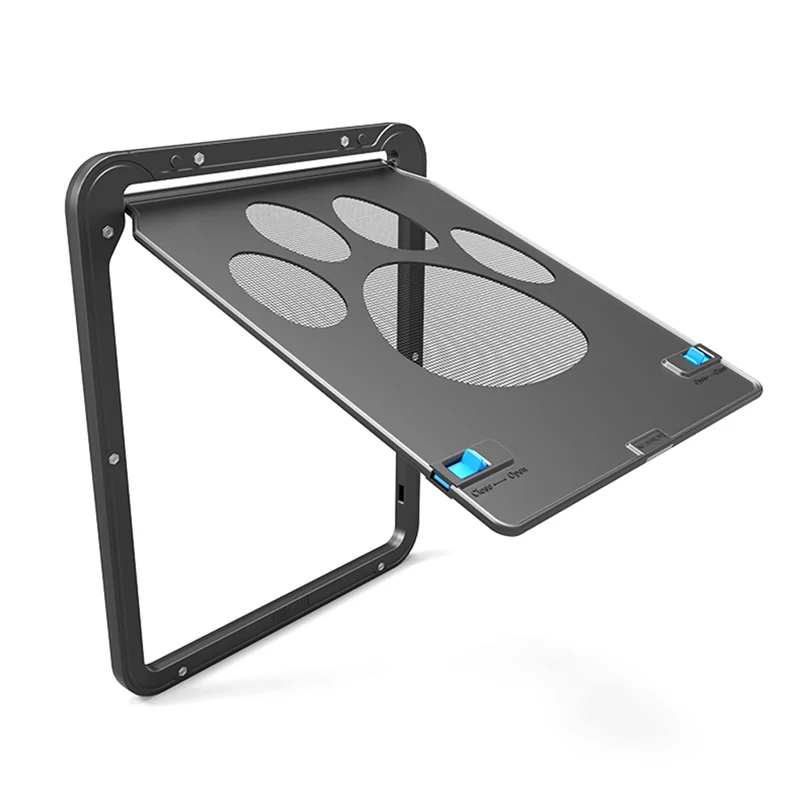 A59T Pet Kitty Dog Door Flap Gate Opener Controlled Entry Electronic Screen Window Protector Wall Mosquito Net(Small:24cmx29cm)