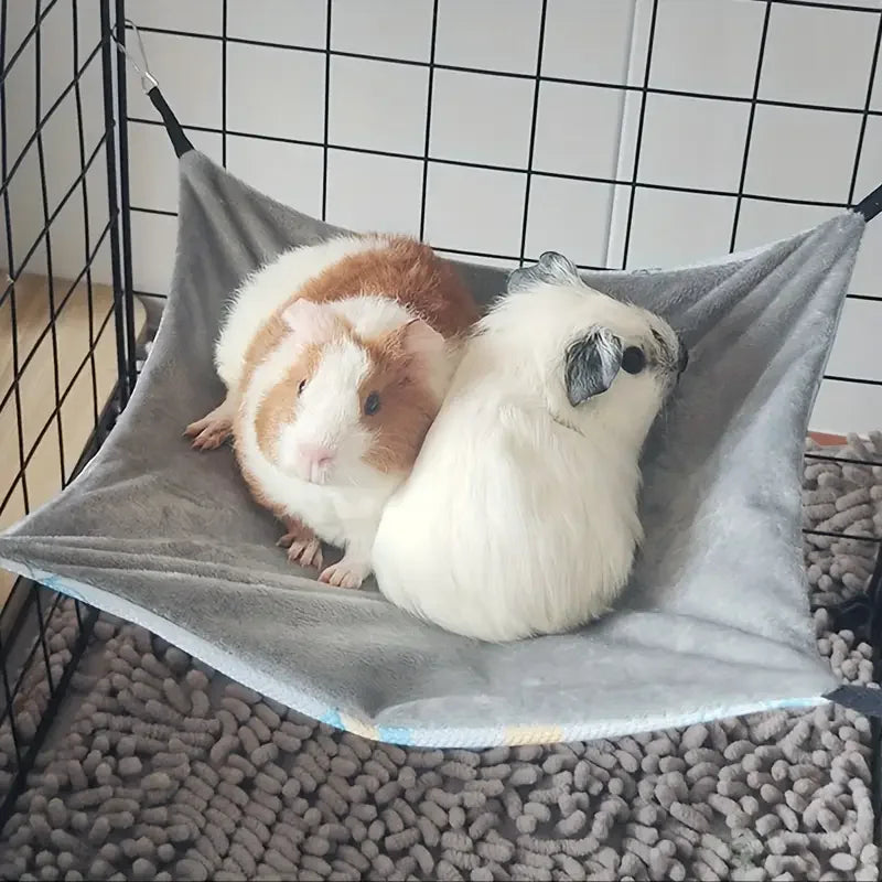 Double-Sided Hammock with Sling Small Pets Accessory Equipment