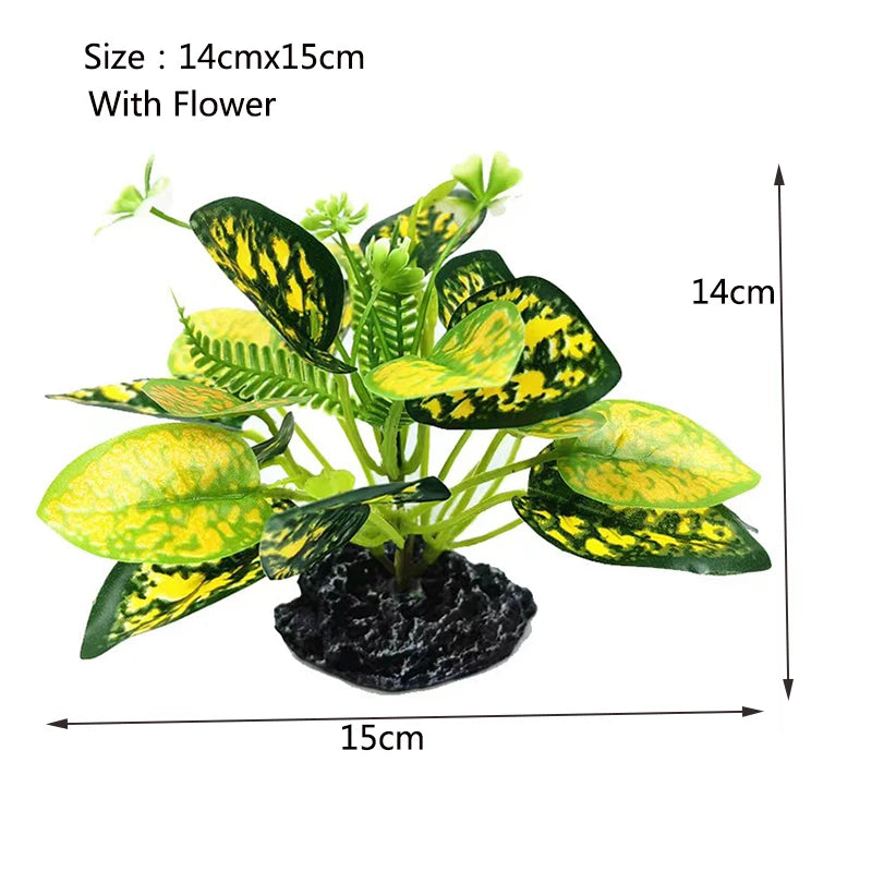 Artificial Underwater Grass Aquarium Fish Tank Simulation Decoration Aquarium Backgrounds Plants Water Grass Accessories