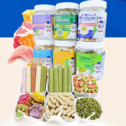 Chicken Cat Grass Milk Stick, Cat Grass Molar Stick, Cat Treats for Hairball Support and Teeth Cleaning
