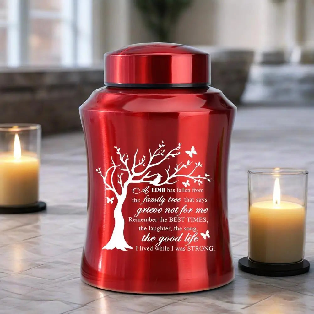 Tree of Life Cremation Urns for Human Pet Ashes - Decorative Memorial Funeral Burial Urn for Ashes Male Female Dad Mom Dogs Cats