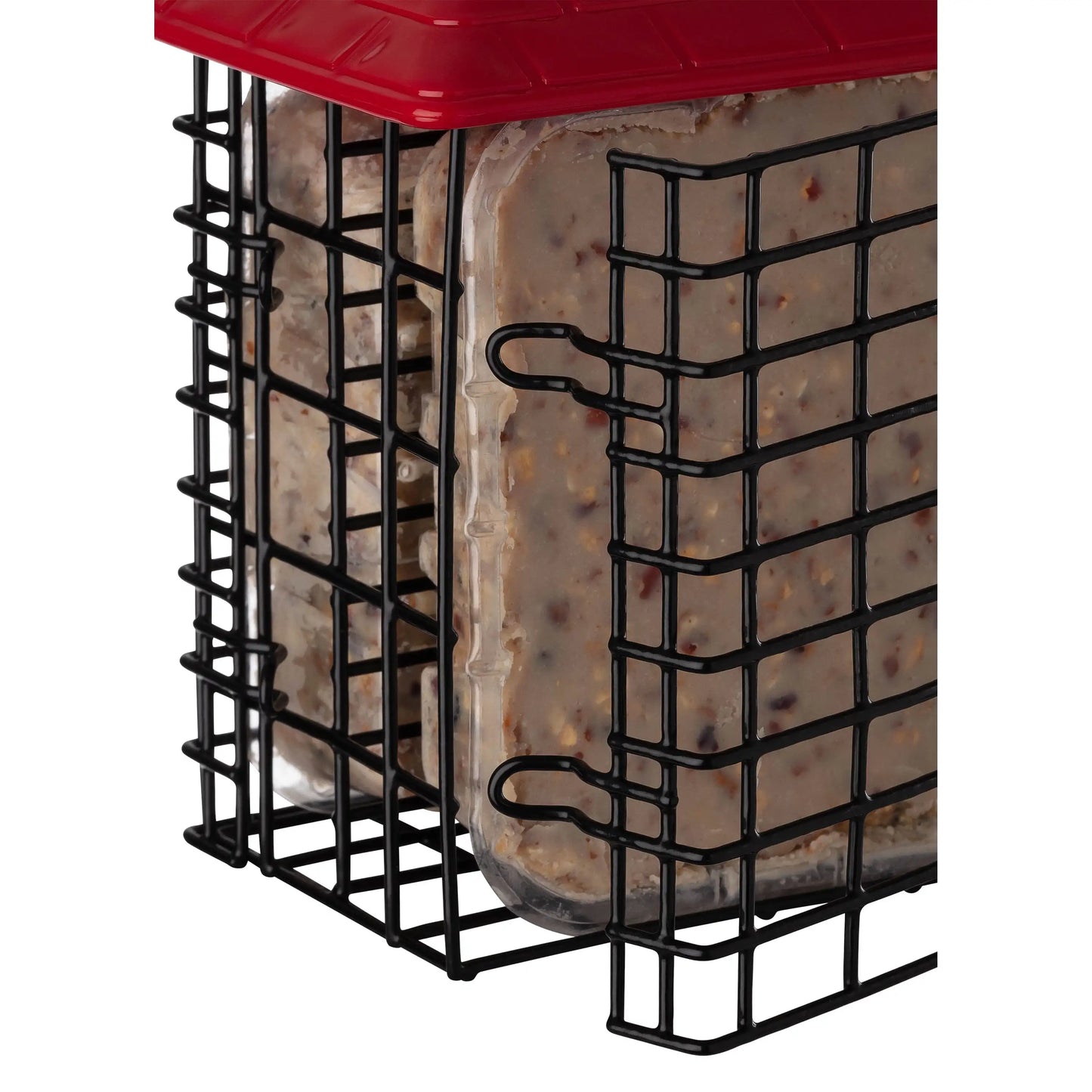Double Suet Feeder with Weather Guard, Wild Bird, Assorted Colors, Weatherproof
