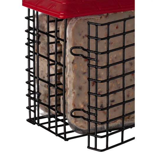 Double Suet Feeder with Weather Guard, Wild Bird, Assorted Colors, Weatherproof