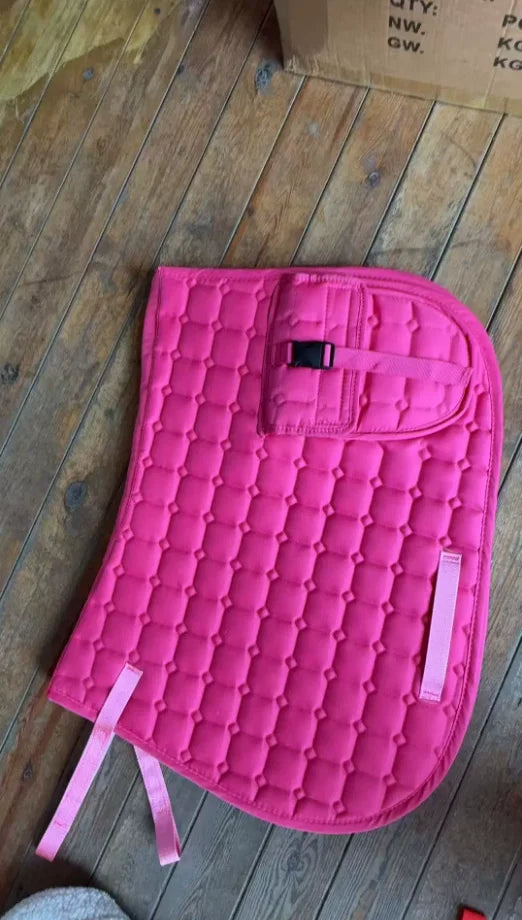 Horses absorb sweat, sweat pad, shock absorber, sweat drawer with pocket saddle pad, horse equipment.