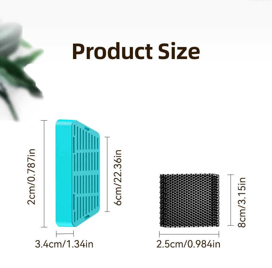 ROJECO Replaceable Water Fountain Filter For 2.2L Wireless Cat Water Fountain Filters Pet Water Purifier Filter Cat Accessories