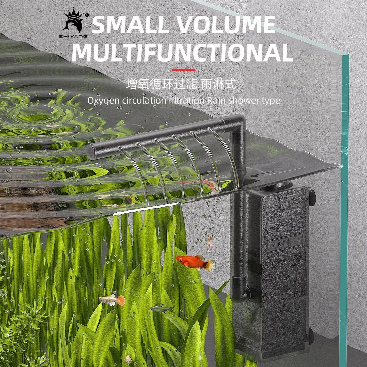 USB fish tank low water filter Aquarium Turtle tank Filter circulation Filtration oxygenation Small fountain