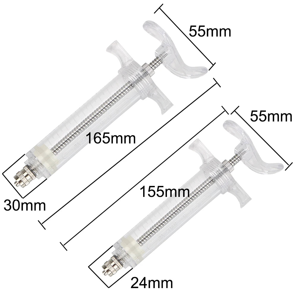 20ml/50ml Pet Feeding Adjustable Parrot Feeding Syringe Baby Bird Feeder Hand-raised breast feeder Bird Supplies