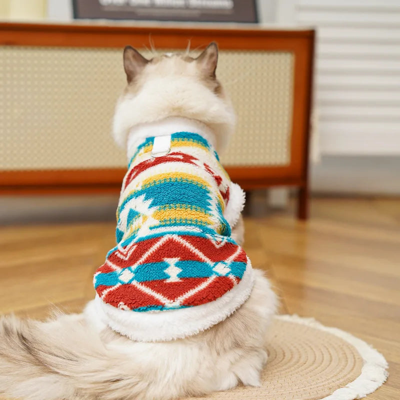 Big Dog Clothes Winter Fleece Clothing for Small Medium Large Dogs Soft Puppy Sweatshirt Warm Two-Legged Pets Clothing and Cats