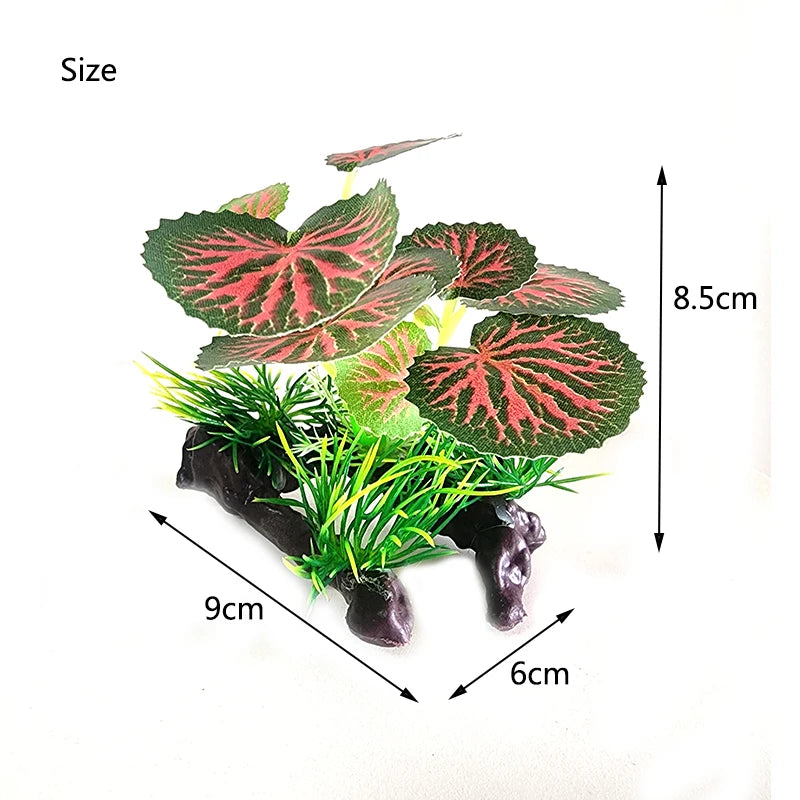 Artificial Underwater Grass Aquarium Fish Tank Simulation Decoration Aquarium Backgrounds Plants Water Grass Accessories