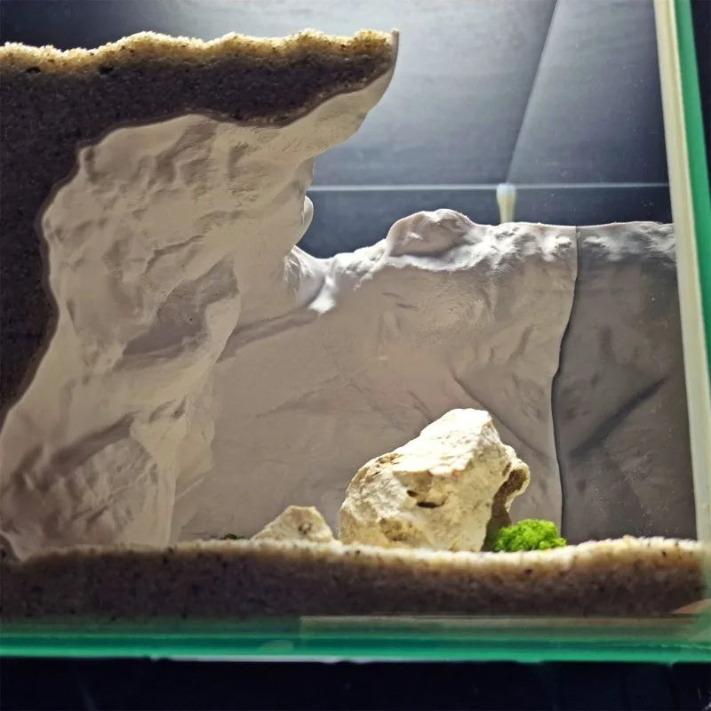 Reptile/Fish Tank Landscaping - Caves, Cliffs ,Large Elevation & Natural Simulation Fish and Reptile Supplies