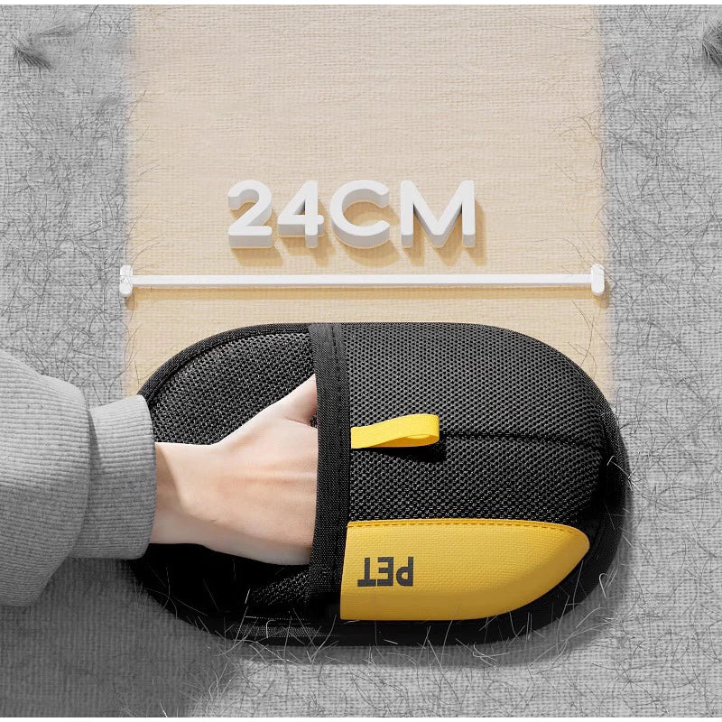 Pet Electrostatic Hair Removal Gloves Dog Cat Hair Removal Brush Gloves Hair Adhesive Gloves Carpet Clothing Hair Cleaning Brush