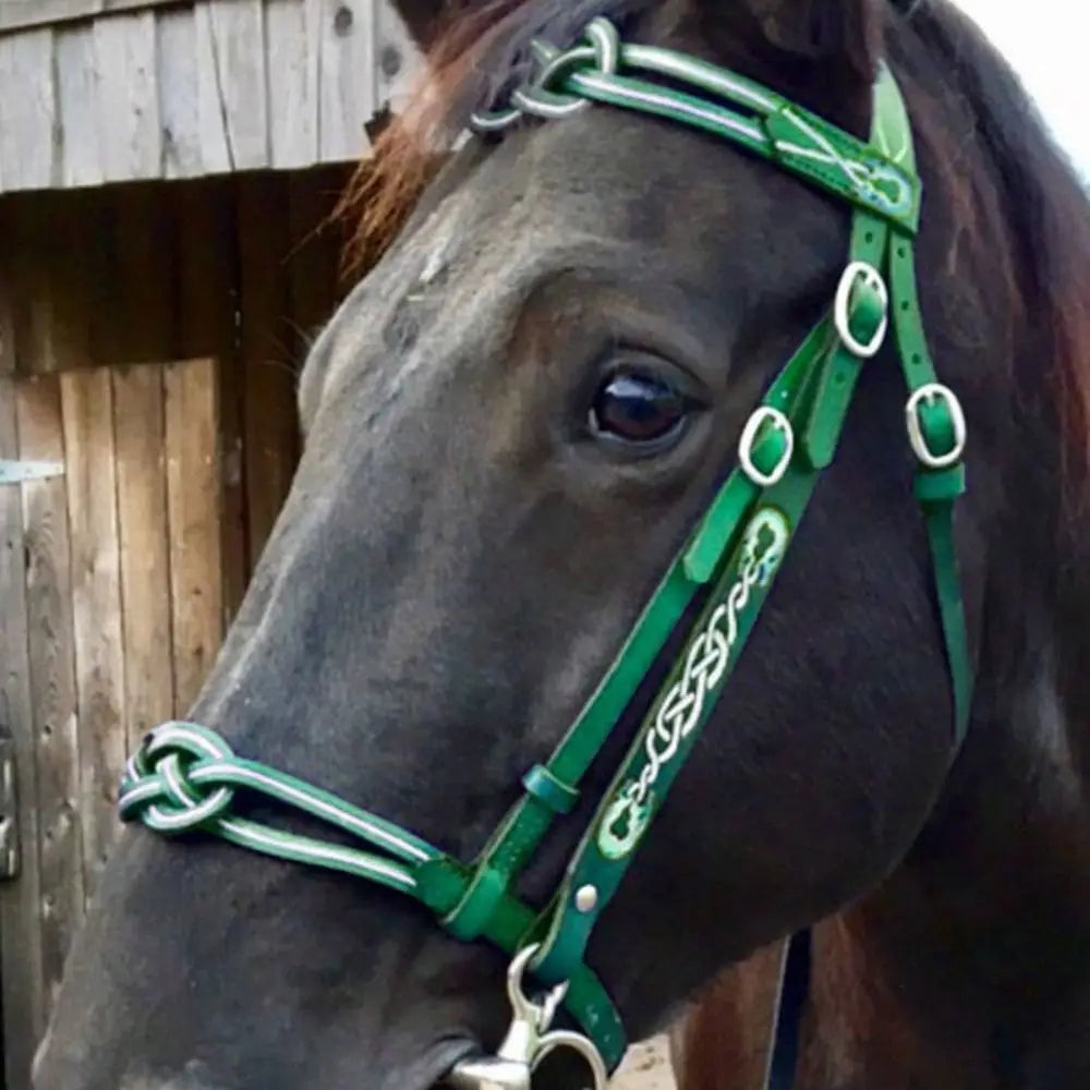 PU Leather Horses Bridle Halters Comfortable Metal Buckles Horse Reins Durable Adjustable Horse Head Stall