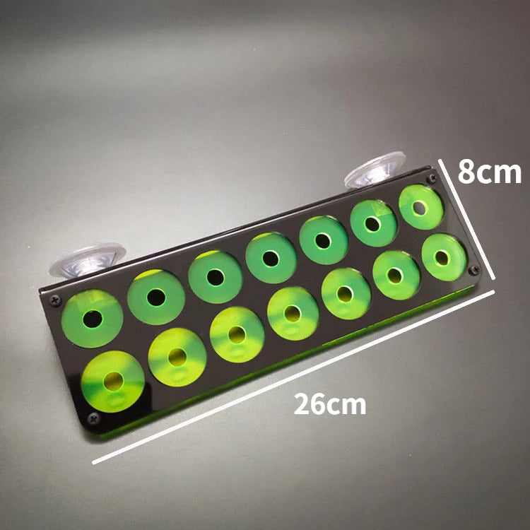 Fluorescent Coral Frag Plug Bracket Growing Holder Acrylic Rack Marine Reef Stand Aquarium Accessories Fish Tank Decoration