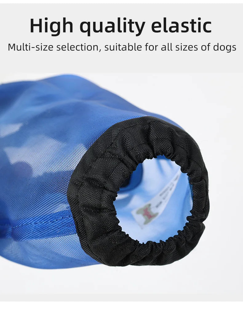 Anti-Mosquito Dog Muzzle Adjustable Breathable Bite-Resistant Pet Mask Outdoor Walking Training Comfortable Durable Safe Play