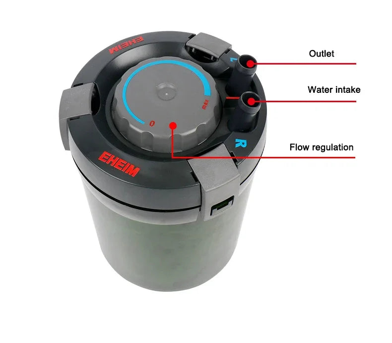 EHEIM Fish Tank Aquarium Small External Wall-mounted Filter Compact Barrel Automatic Start Filter