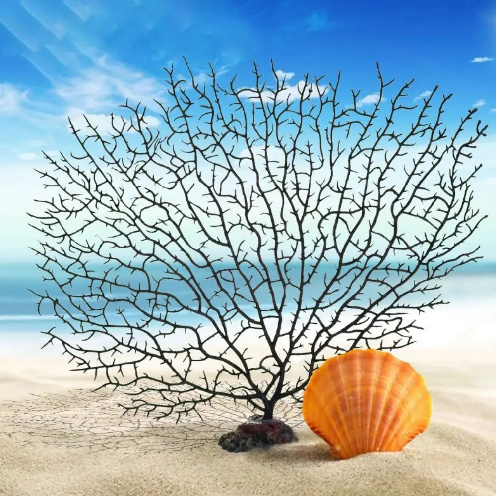 Tree Shape Resin Coral Aquarium Decoration Fishing Fish Tank Landscaping Decor Sea Iron Tree Plastic Coral Aquarium Decor Plants