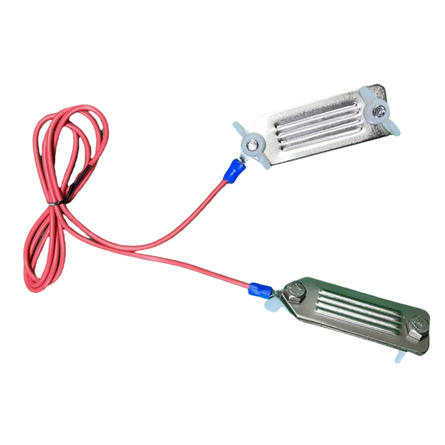 1/3/5 PCS Electric Fence Polytape to Polytape Connectors for Animals Farms Control Electric Fence Poly Tape Connection Connector
