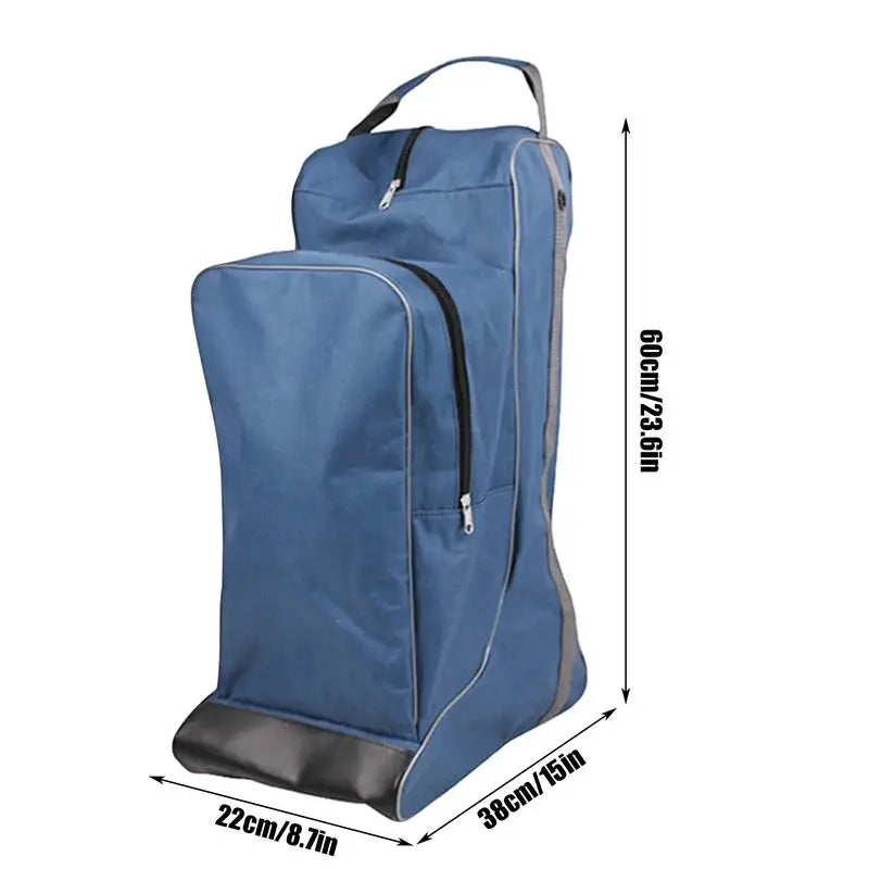 Equestrian Tall Boots Bag Shoes Storage Bags Riding Multifunctional Large Capacity Dustproof Organizer Portable Travel Supplies