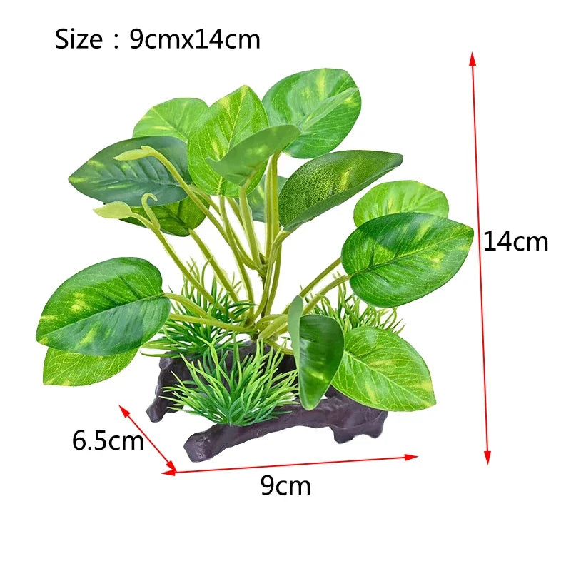 Artificial Underwater Grass Aquarium Fish Tank Simulation Decoration Aquarium Backgrounds Plants Water Grass Accessories