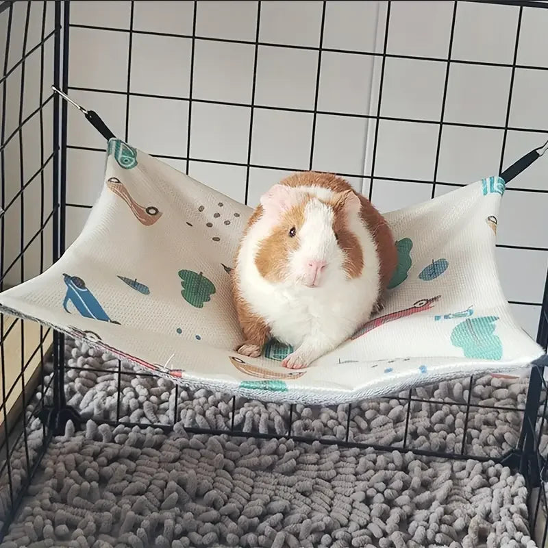 Double-Sided Hammock with Sling Small Pets Accessory Equipment