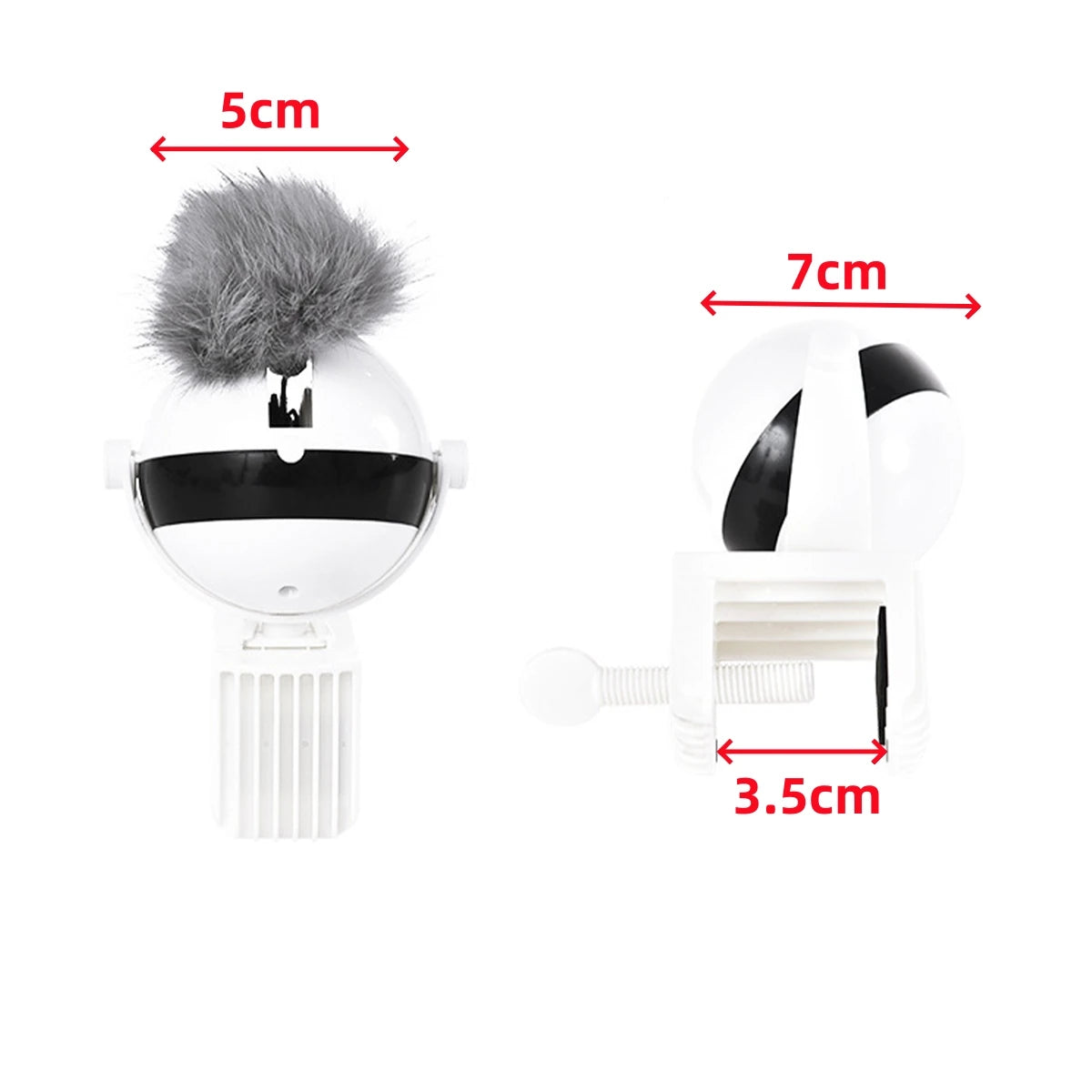 1Pc Fun Lifting Ball Electric Motion Cat Toy With Automatic Retractable Cat Teasing Ball Rotating Interactive Puzzle Pet Toys Cat Toys