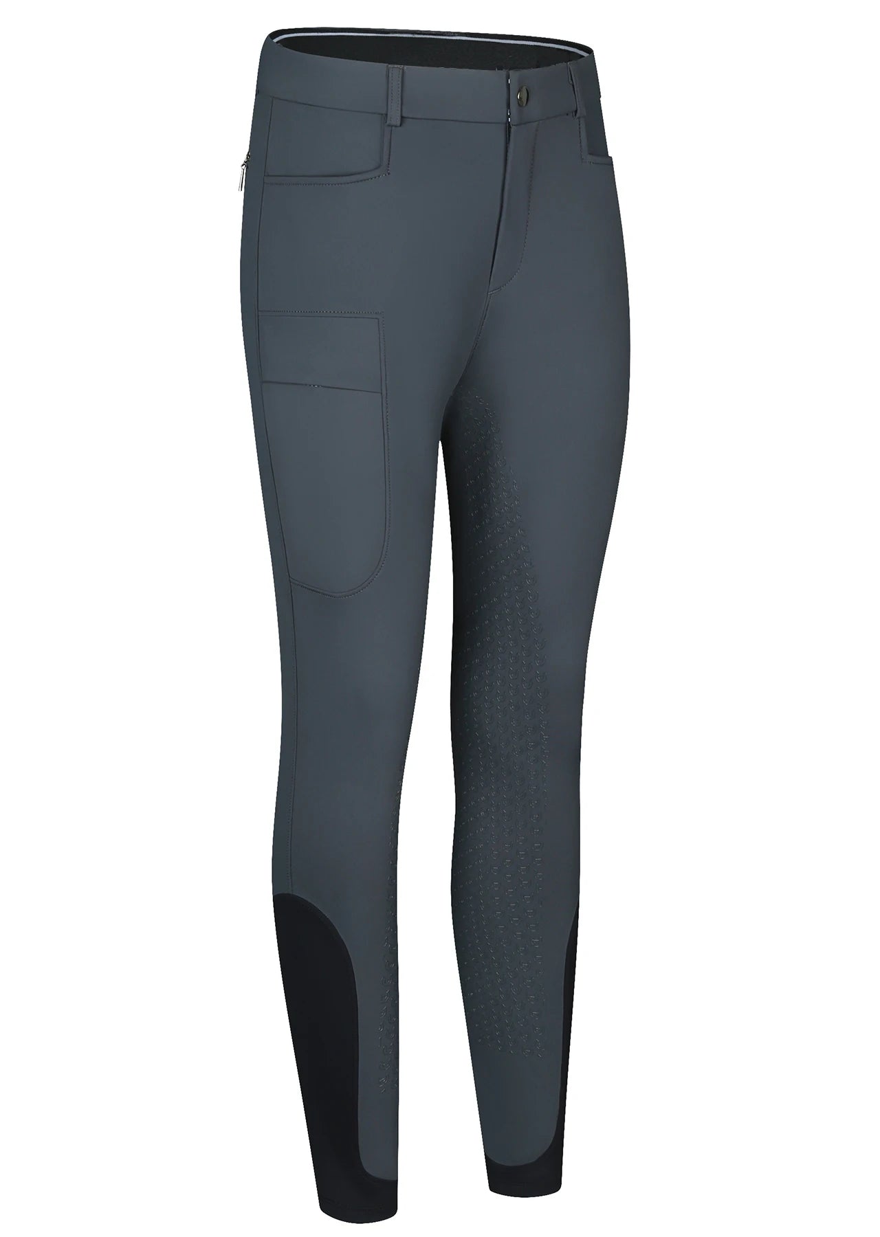 Professional Men's Equestrian Pants Full Silicone Anti-Slip Horse Riding Sports Pants Elastic Quick-Dry Horseback Riding Pants Men's