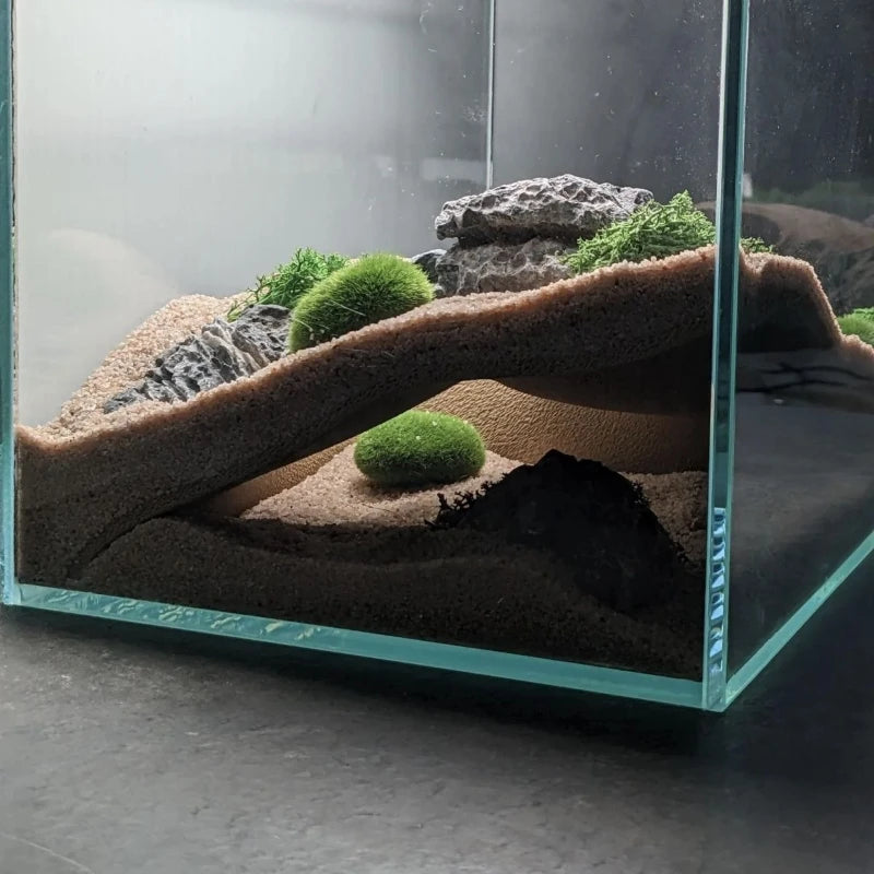 Habitat Décor, 3D Printed Underground Cave Hideouts Shelter for Lizards, Turtles, Spiders, Reptiles Habitat Terrarium Decoration