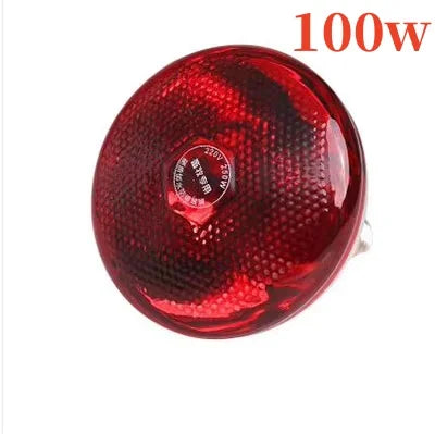 Durable Poultry Heating Lamp Breeding Bulb High Quality E27 100/150/250/275W LED Light Pet Brooder Hatch Chick Heater Bulb