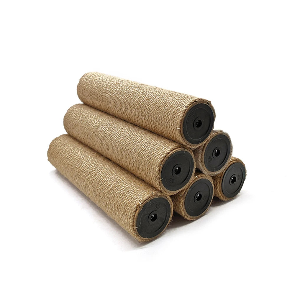 2PCS cat scratch pole, DIY accessories for cat climbing frame, suitable for cat climbing frame or Replacing Old and Damaged Cat Scratch Poles
