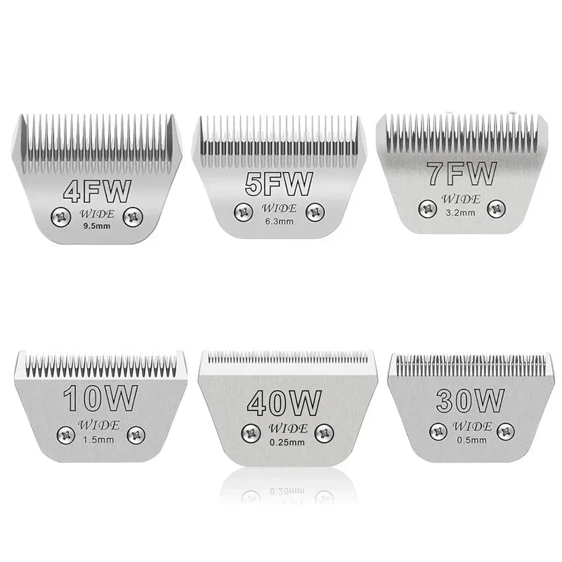 Detachable Animal Wide Blade Compatible With Most Andis /Oster A5,A6/Wahl KM clippers ,Grooming For Pet ,Dog, Sheep Horses, Pigs