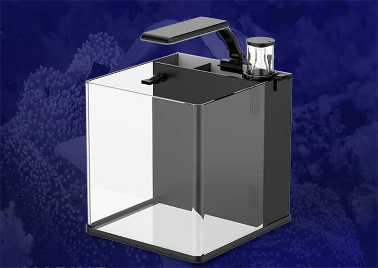 Ultra Clear Glass Mini Salt Water Marine Aquarium Fish Tank