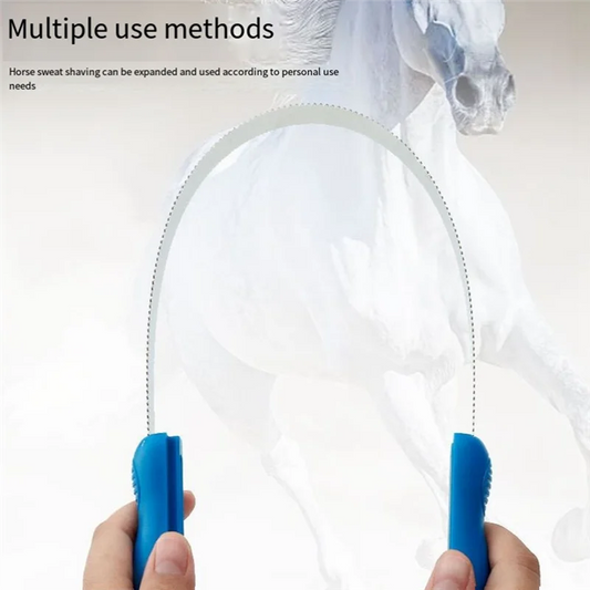 Horse Hair Grooming Comb, Horse Brush, Shedding Blade Grooming Set For Animals, Cattle, All Types Of Dog