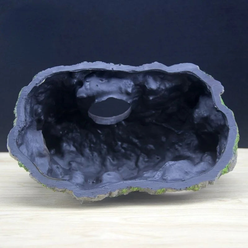 Ruiqi Aquarium Creative Landscaping Resin Hobbit House Dodging Fish Tank Decoration