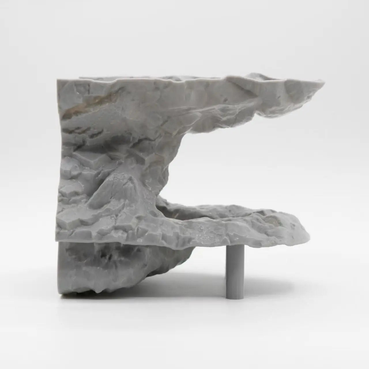 Fish Tank Cliff  & Underground Cave Shelter for Fish Shrimp Reptile Hiding, Landscaping Ornament 3D Printed Aquarium Decoration